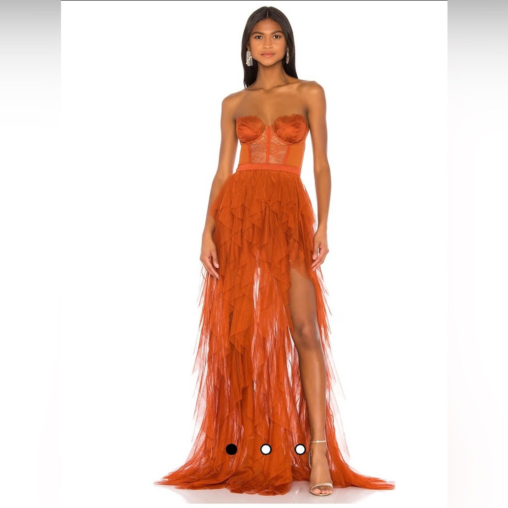 x REVOLVE BUSTIER GOWN size small